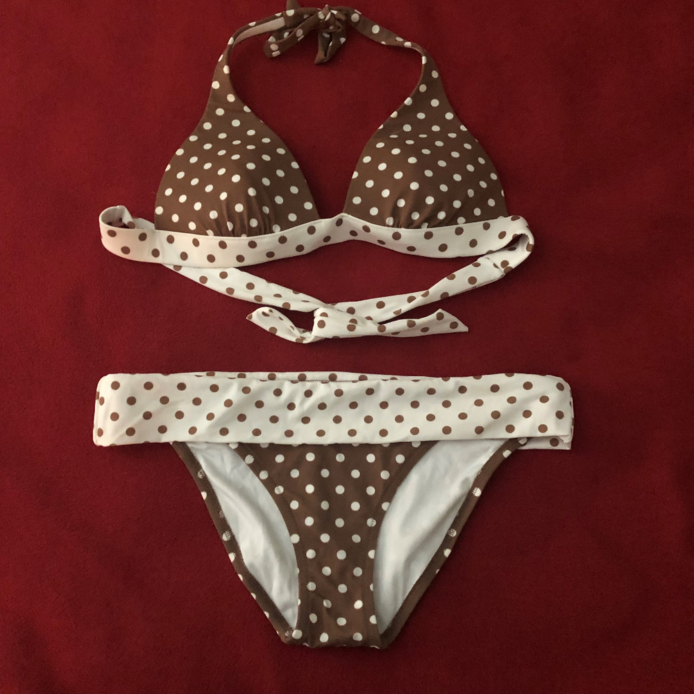 Victoria's Secret polka dot bikini